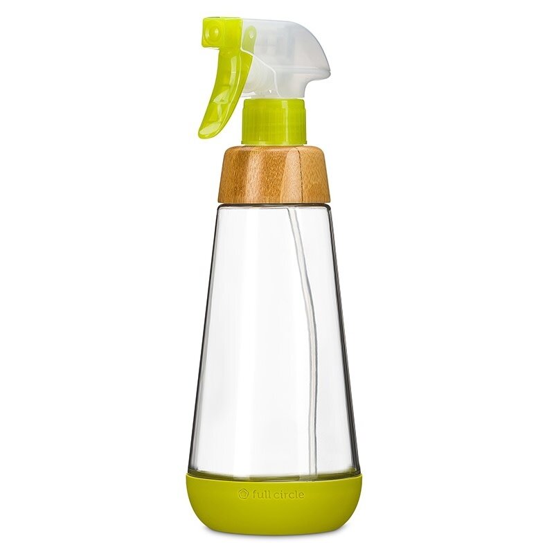 Full Circle Glass Spray Bottle 473ml/16oz - Green