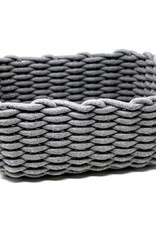 Natural Living Woven Storage Basket - Grey