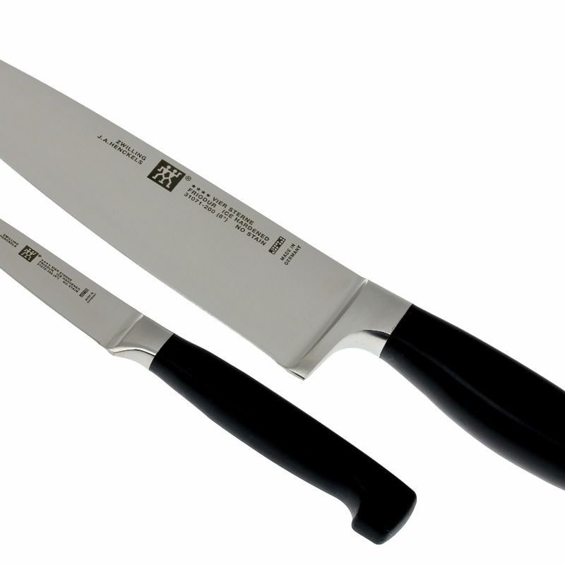 ZWILLING Four Star 2pc Set  8" Chef's & 4" Paring