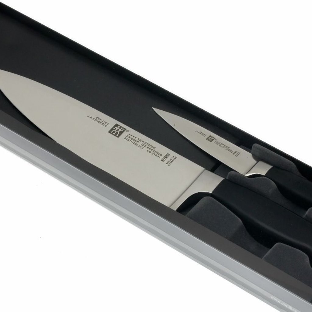 ZWILLING Four Star 2pc Set  8" Chef's & 4" Paring