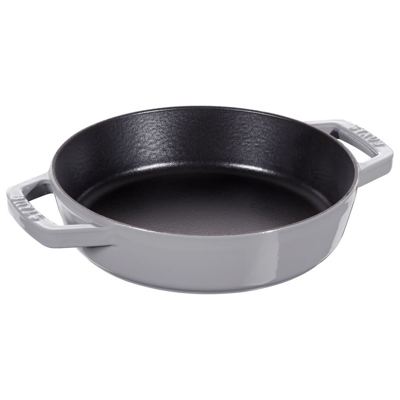 Staub Double Handle Skillet 20cm / 8" - Grey