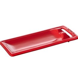 Staub Spoon Rest - Cherry Red 25x10cm/9.7"x4"
