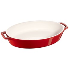 Staub Oval Baking Dish Cherry 29x20cm/11"x8"