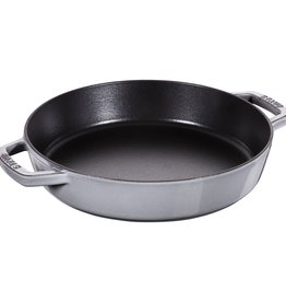 Staub Double Handle Skillet 26cm / 10.25" - Grey