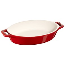 Staub Oval Baking Dish Cherry 17x12.5cm / 6.5"x4.5"