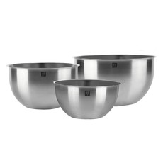 ZWILLING Twin Mixing Bowl Set 3pc Stainless Steel