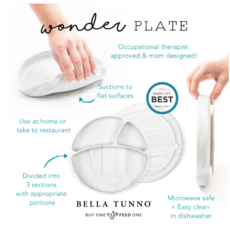 Bella Tunno Wonder Plate - Marble