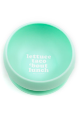 Bella Tunno Lettuce Taco Bout Lunch Suction Bowl