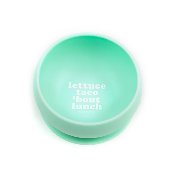 Bella Tunno Lettuce Taco Bout Lunch Suction Bowl