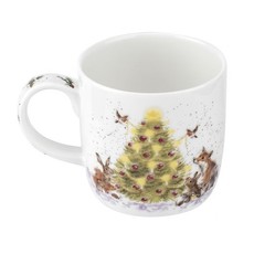 Wrendale Designs 'Oh Christmas Tree' Christmas Mug - 11oz
