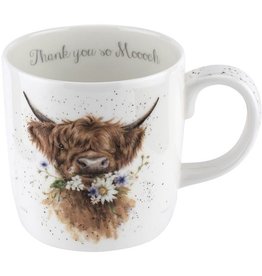 Wrendale Designs 'Thank You So Mooch' Mug 14oz