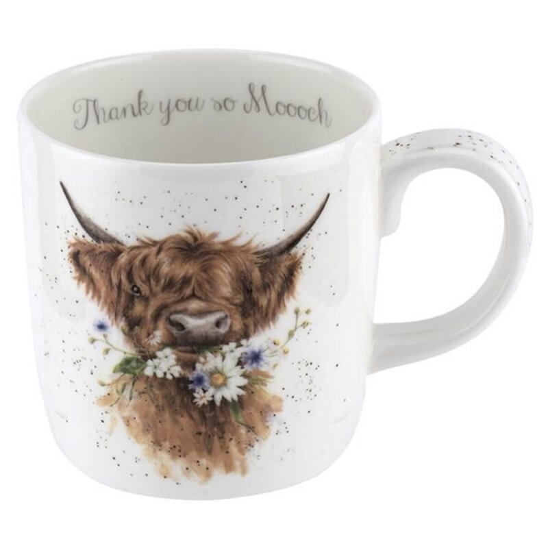 Wrendale Designs 'Thank You So Mooch' Mug 14oz