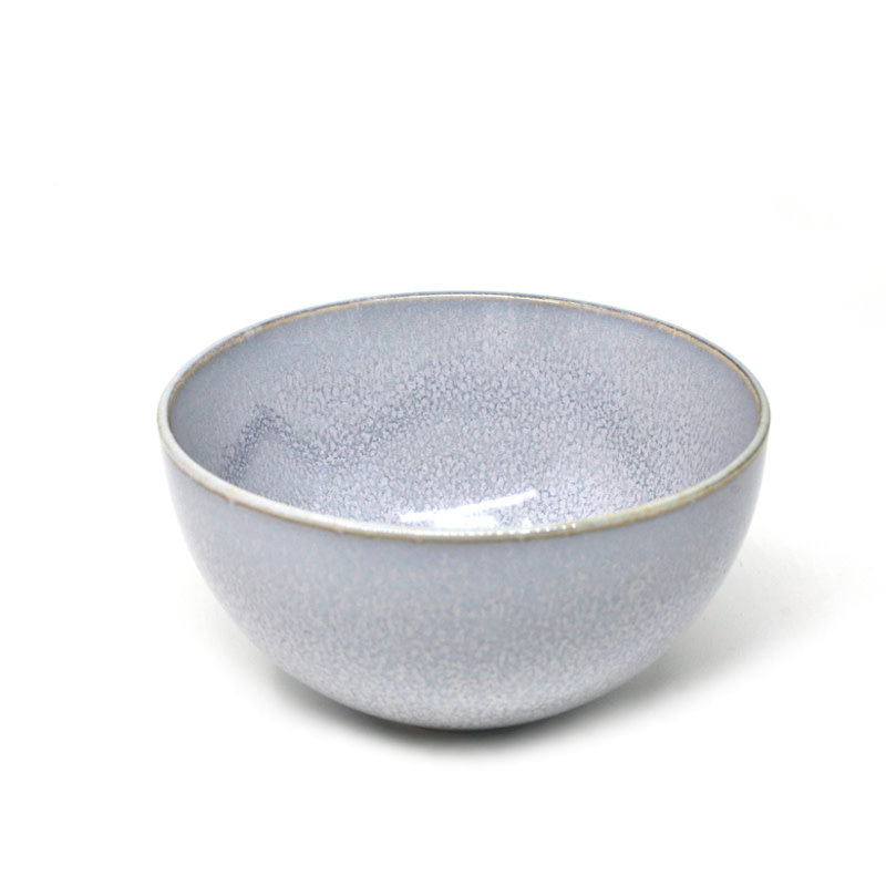 BIA 5.75" Reactive Glazed Bowl - Grey