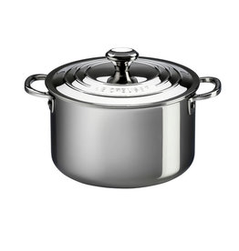 Le Creuset Stockpot w/Lid - Stainless Steel 10.4L