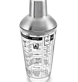 Glass & Stainless-Steel Cocktail Shaker