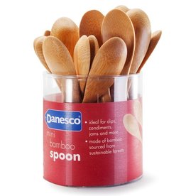 Danesco Mini Bamboo Spoon 15cm / 6" - Single