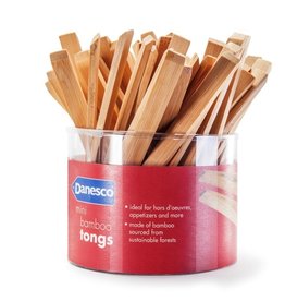 Danesco Mini Bamboo Tong - Single