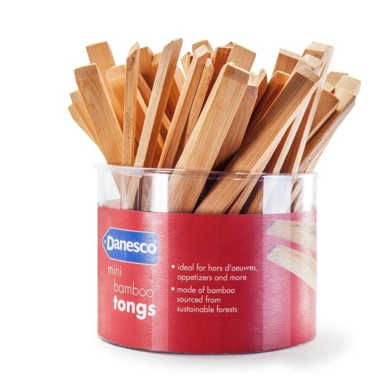 Danesco Mini Bamboo Tong - Single