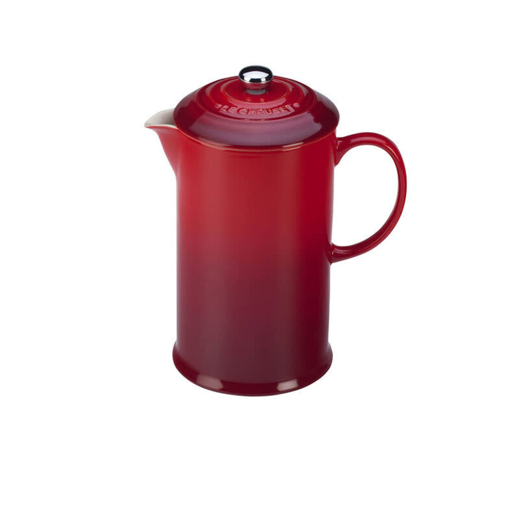 Le Creuset French Press 1.0L / 34oz - Cherry