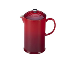 Le Creuset French Press 1.0L / 34oz - Cherry
