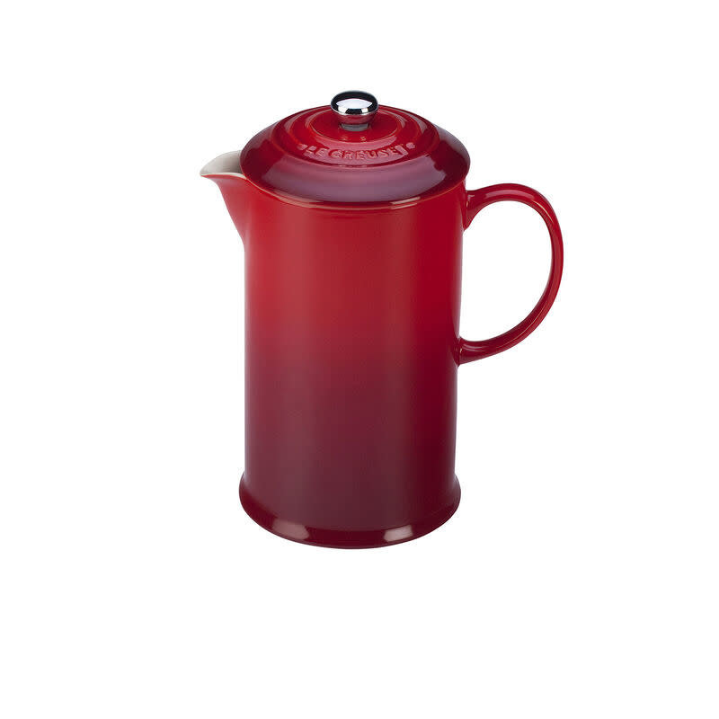 Le Creuset French Press 1.0L / 34oz - Cherry