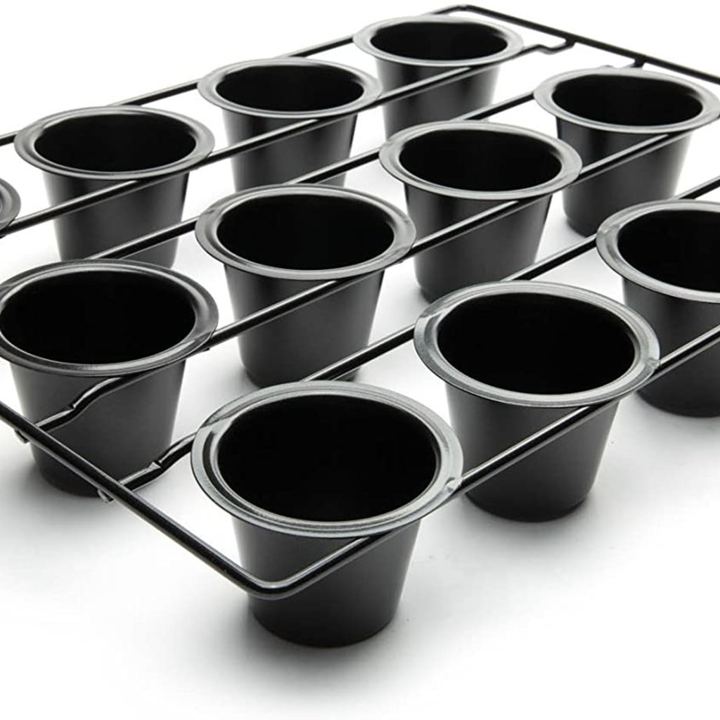 Fox Run Mini Popover Pan - 12 Cups