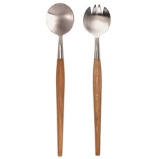 Danesco Acacia Salad Servers- S/2 - S.S.