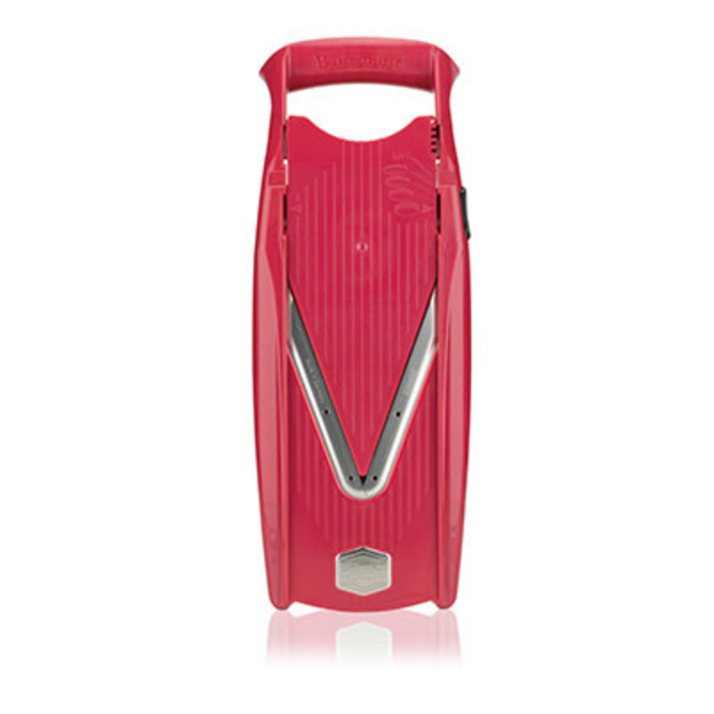 Swissmar VPower Mandoline W/3 Inserts - Red
