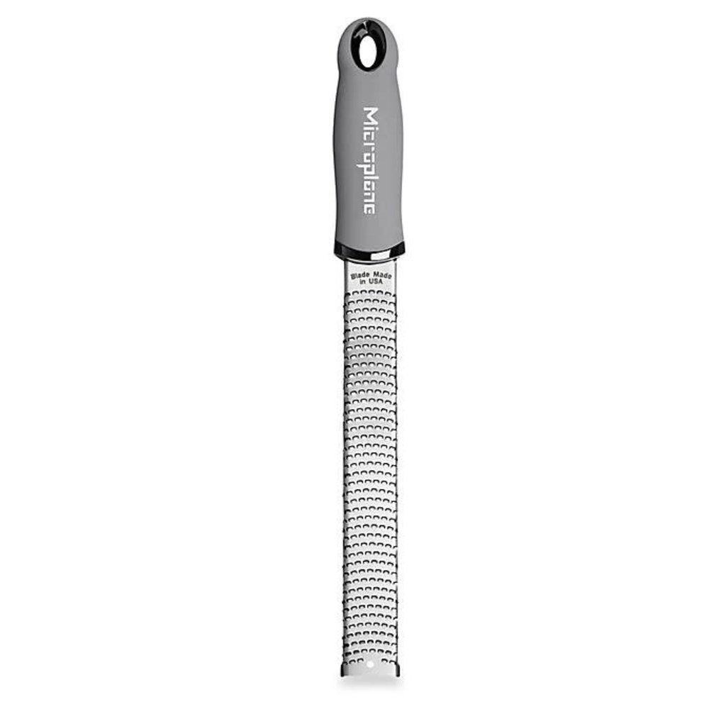 Microplane Premium Classic Series - Zester/ Cheese Grater - Grey