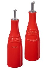 Staub Oil & Vinegar Set 250ml 19cm /7.5" - Cherry