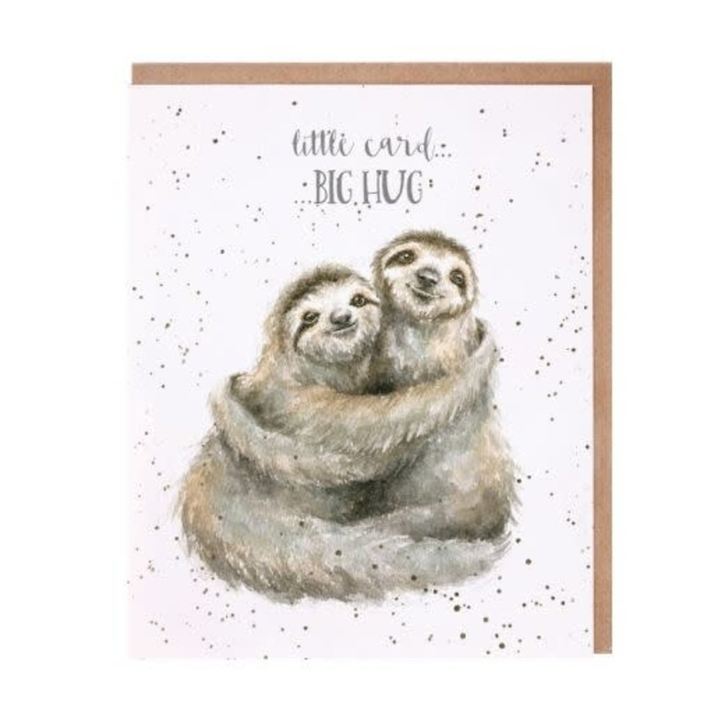Wrendale Designs 'Little Card, Big Hug' Just To Say Card