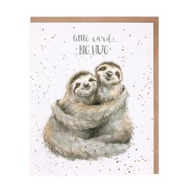 Wrendale Designs 'Little Card, Big Hug' Just To Say Card