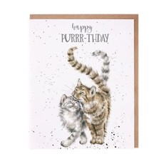 Wrendale Designs Feline Good - Happy Purrr-thday - Card