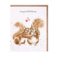 Wrendale Designs Nuts About Each Other -Card