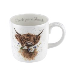 Wrendale Designs 'Thank You So Mooch' Mug