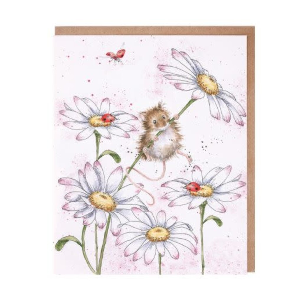 Wrendale Designs The Country Set - Oops A Daisy - Card