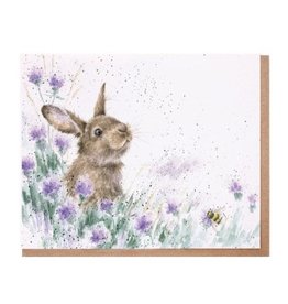 Wrendale Designs The Country Set 'Meadow Rabbit' - Card