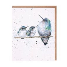Wrendale Designs The Country Set - Spread Your Wings (Humming Birds) - Card