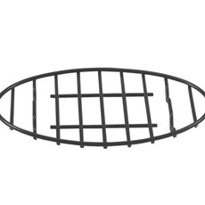 Danesco Oval Roasting Rack 8.5"x12" - Black