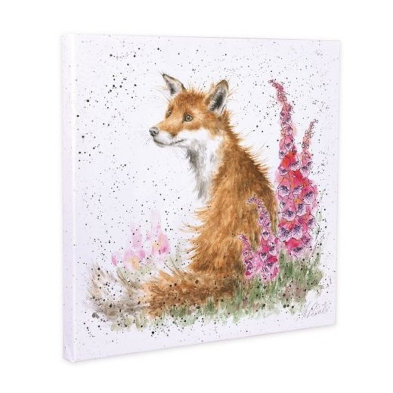 Wrendale Designs 'Foxgloves' Canvas