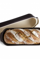 Emile Henry Fusain - Large Bread Loaf Baker -15.5x6.2x5.9"*