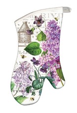 Lilac & Violets Oven Mitts
