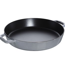 Staub Double Handle Skillet Grey - 34cm / 13"