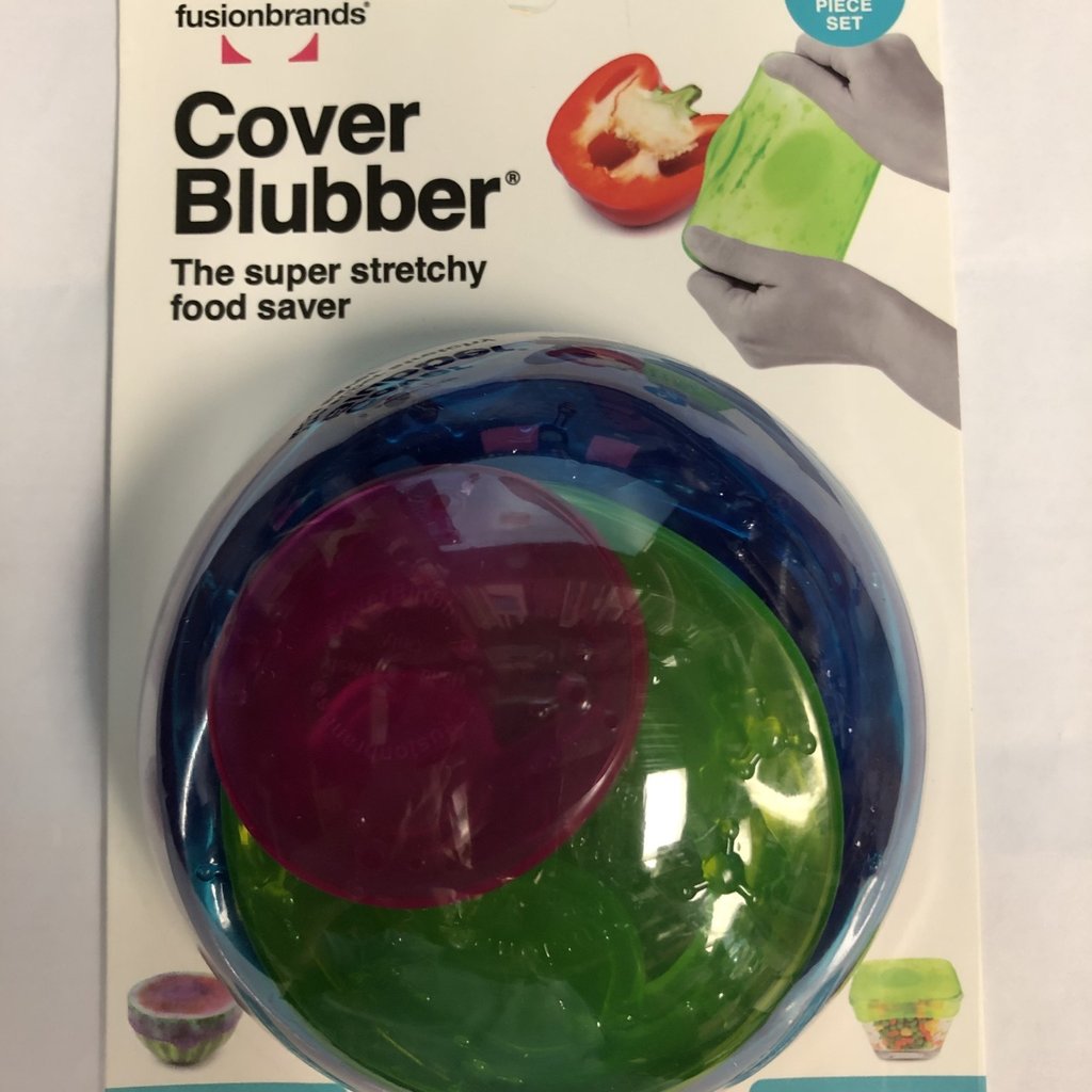 Fusionbrands Cover Blubber Food Saver S/4- Assorted