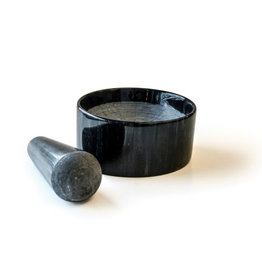 RSVP Mortar & Pestle - Black Marble