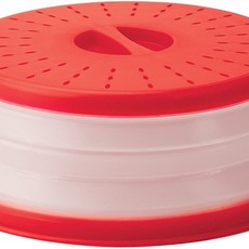 Tovolo Collapsible Microwave Food Cover - Red