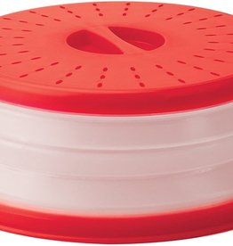Tovolo Collapsible Microwave Food Cover - Red