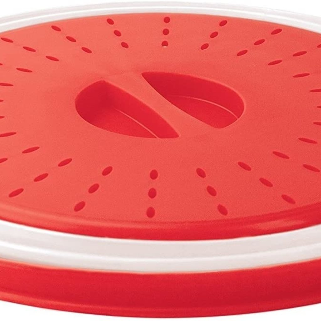 Tovolo Collapsible Microwave Food Cover - Red
