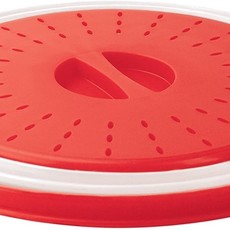 Tovolo Collapsible Microwave Food Cover - Red