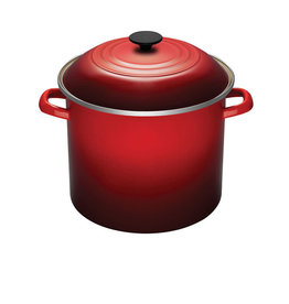 Le Creuset Stockpot w/Lid - Cherry 11.4 L
